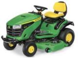 John Deere S100 42 in. 17.5 HP GAS Hydrostatic Riding Lawn Tractor-mowerequip.Com-